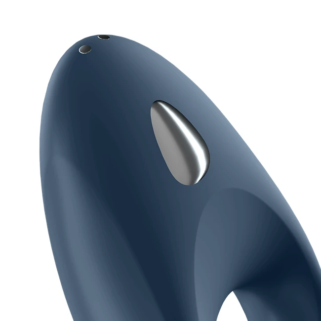 Satisfyer Mighty One Ring W/app - Blue - Key Details