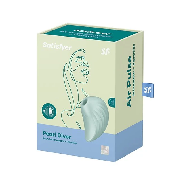 Satisfyer Pearl Diver Mint - Power & Performance