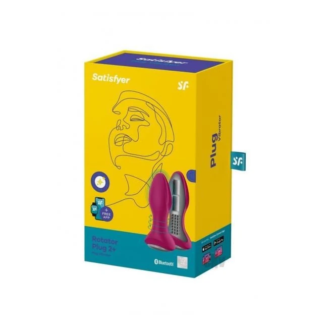 Satisfyer Rotator Plug 2 Plus - Shape & Comfort