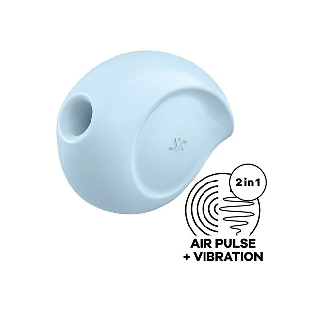 Satisfyer Sugar Rush Blue - Vibration Modes and Pressure Wave Technology