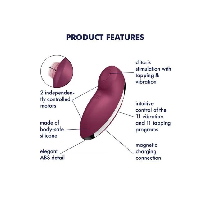 Satisfyer Tap & Climax 2 - Power and Performance