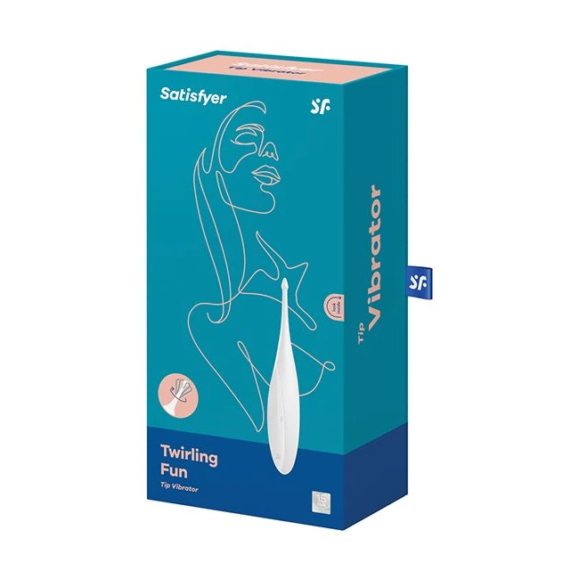 Satisfyer Twirling Fun White - Power, Care and Durability