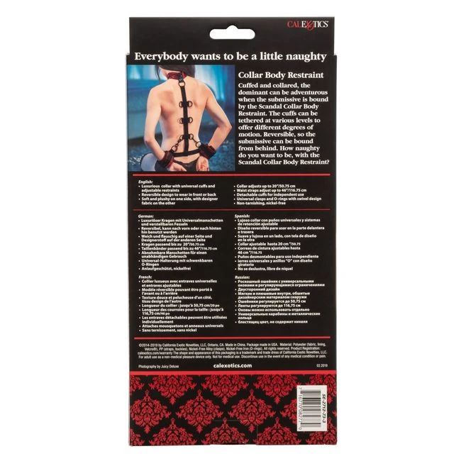 Scandal Collar Body Restraints - Comfort & Fit