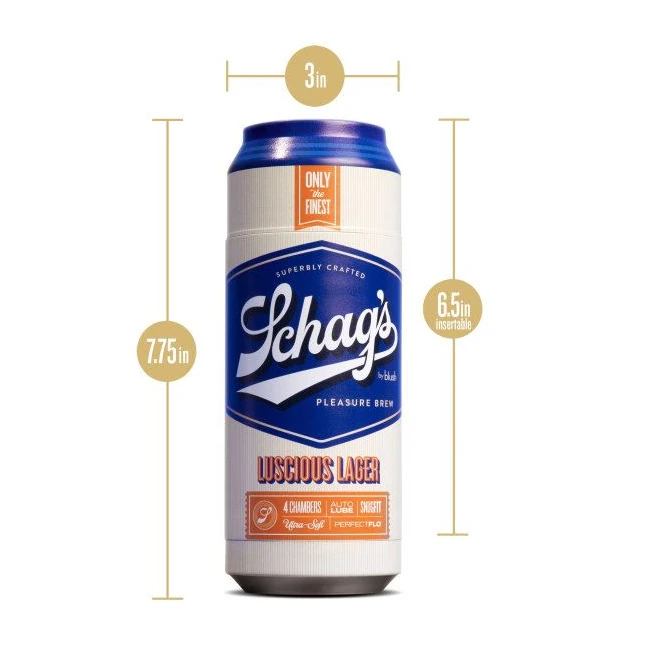Schags Luscious Lager Frosted - Material Feel and Cleanup