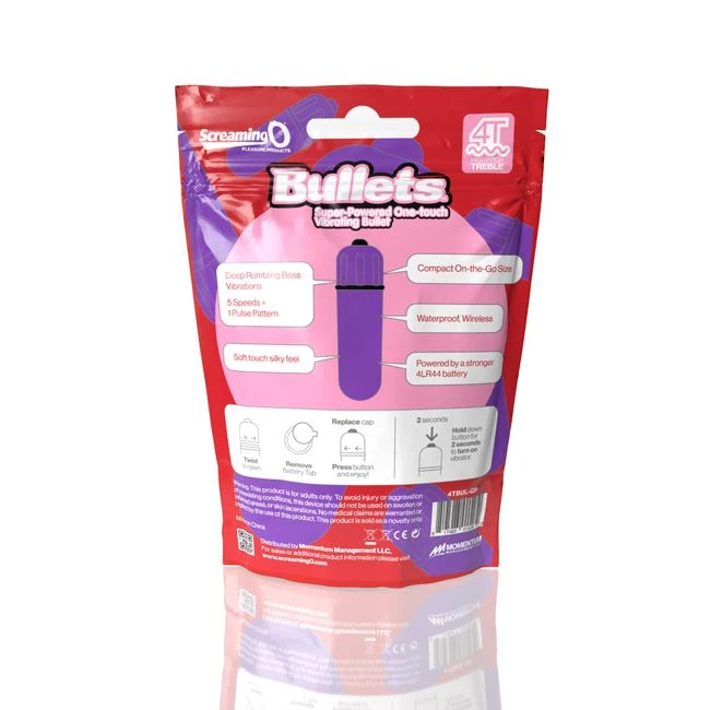Screaming O 4t Bullet - Overview of the Screaming O 4T Bullet Vibrator