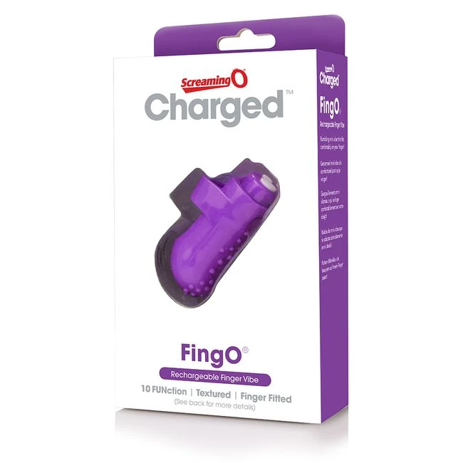 Screaming O Charged Fing O Vooom Mini Vibe Purple - Introducing the Screaming O Charged Fing O Vooom Mini Vibe