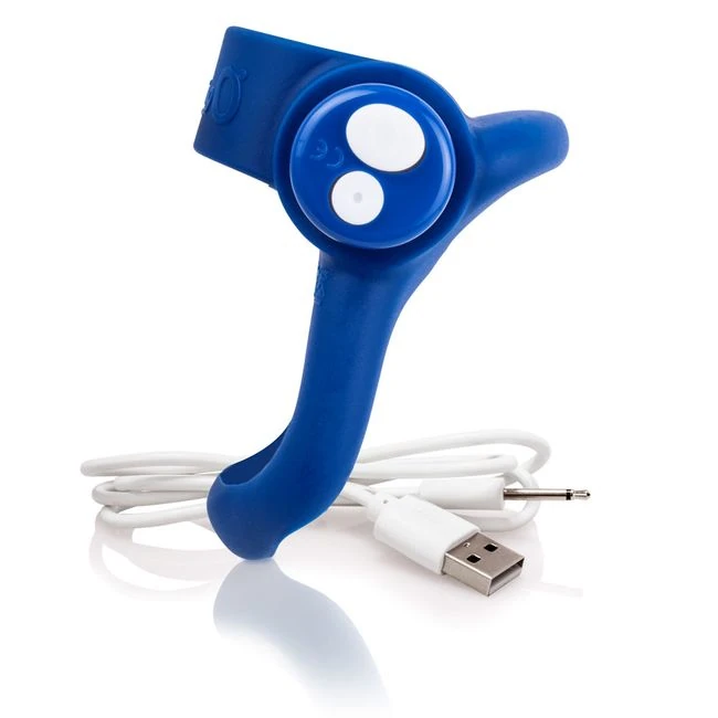 Screaming O Charged You Turn Plus Blueberry Cock Ring - How It Feels