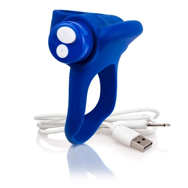Screaming O Charged You Turn Plus Blueberry Cock Ring - Vibration Modes and Stimulation