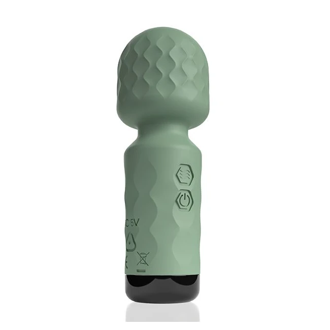 Screaming O Cuties Winny Vibrating Mini Wand Sage Green - Introducing the Screaming O Cuties Winny Mini Wand