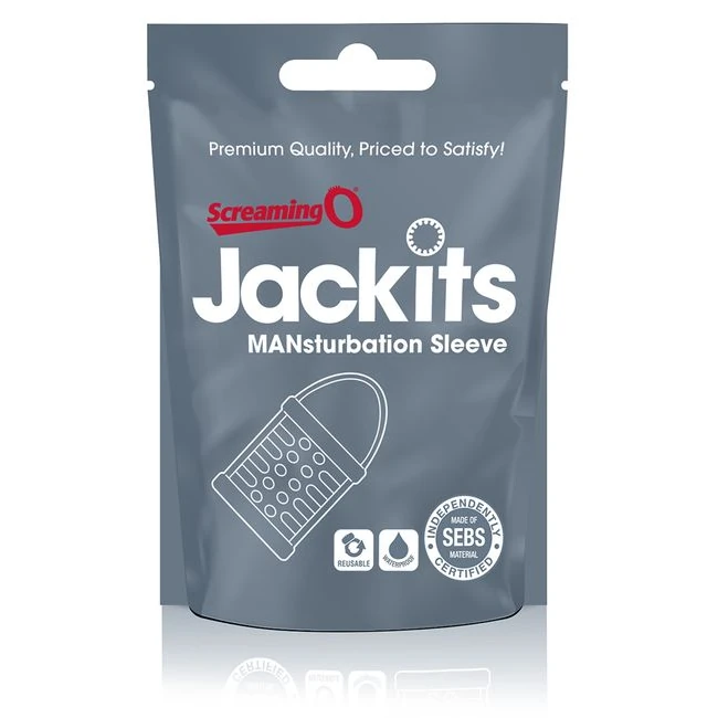 Screaming O Jackits Mansturbation Sleeve - Internal Texture for Enhanced Sensation