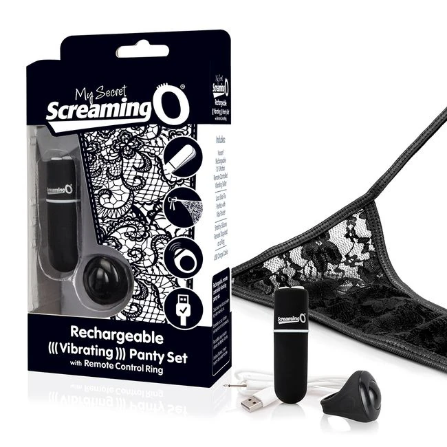 Screaming O My Secret Charged Remote Control Panty - - Fabric & Feel