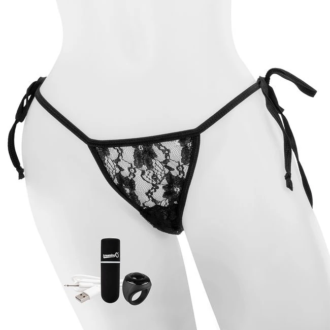 Screaming O My Secret Charged Remote Control Panty Vibe Black - How It Feels