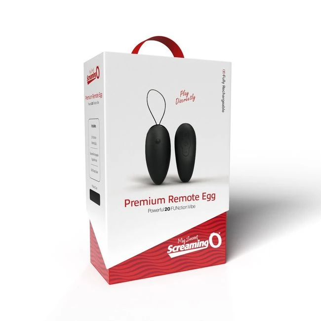 Screaming O My Secret Premium Remote Egg - Vibration Modes