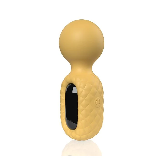 Screaming O Rebound Compact Power Wand - Bumblebee Yellow - Vibration Modes