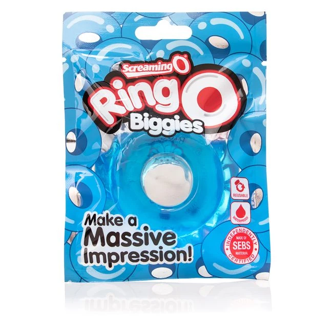 Screaming O Ring O Biggies 18 Count P.o.p. Box Display Assorted - Formula & Feel