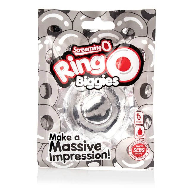 Screaming O Ring O Biggies 18 Count P.o.p. Box Display Assorted - Design & Features