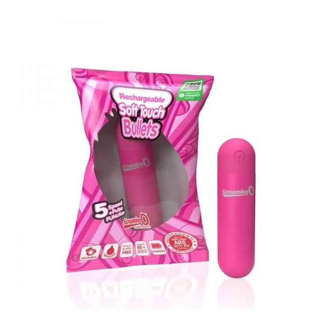 Screaming O Soft Touch Rechargeable Bullets - Vibration Modes