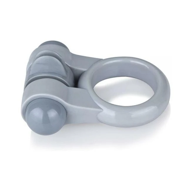 Screaming O Sport Vibrating Ring Gray 6 Piece - Fabric & Feel