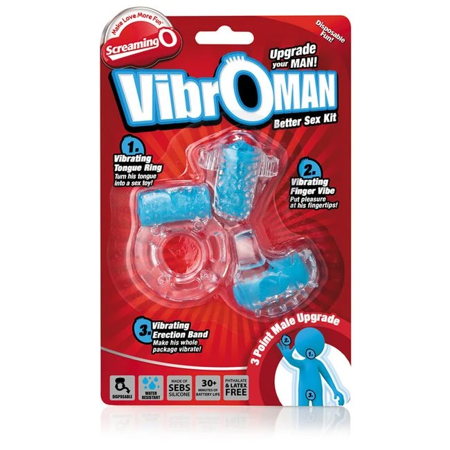Screaming O Vibro Man - Design & Features