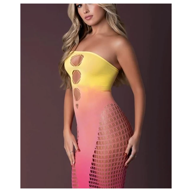 Seamless Gown Ombre Sunset O/s - Fit & Sizing