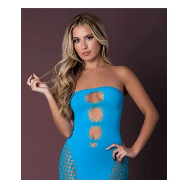 Seamless Gown Turquoise O/s - Fit & Sizing