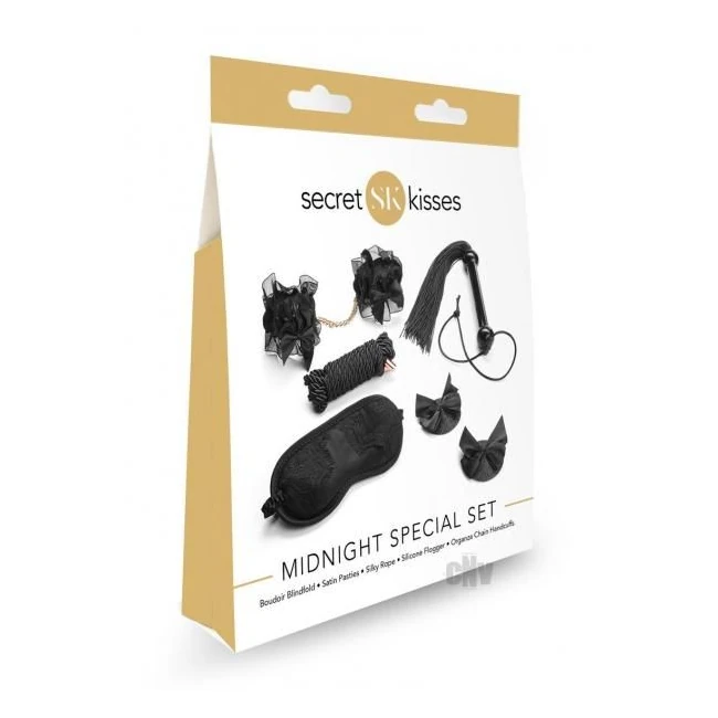 Secret Kisses Midnight Special Bondage Set - What Is the Secret Kisses Midnight Special Bondage Set?
