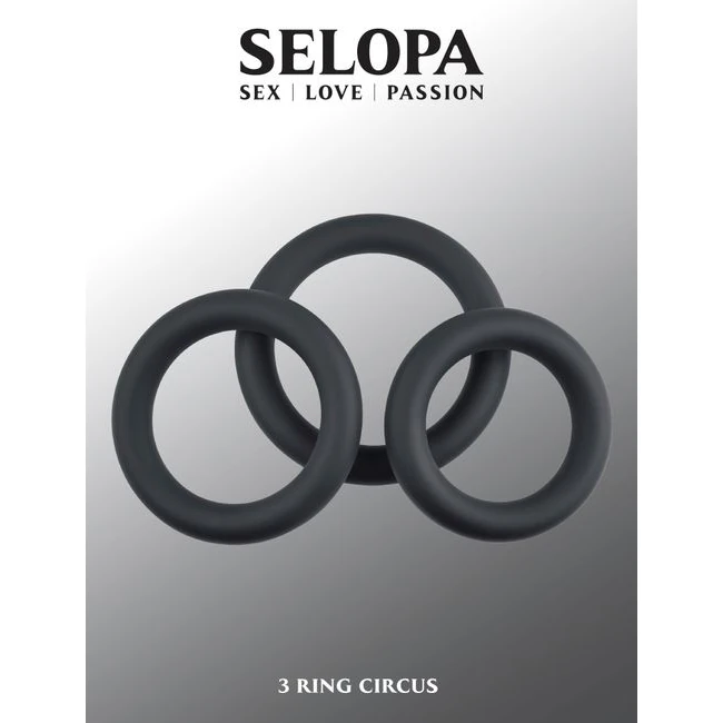 Selopa 3 Ring Circus - Three Inner Diameters in One Set