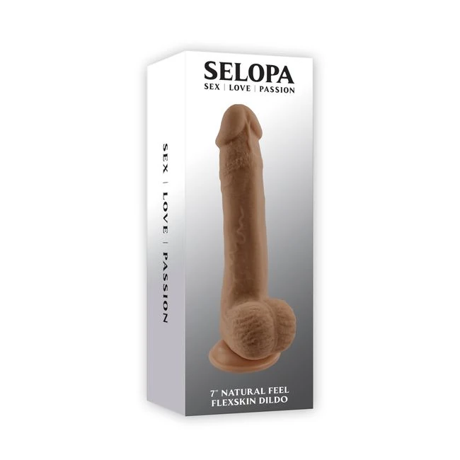 Selopa 7 in Natural Feel Flexskin Dildo - Shape & Texture