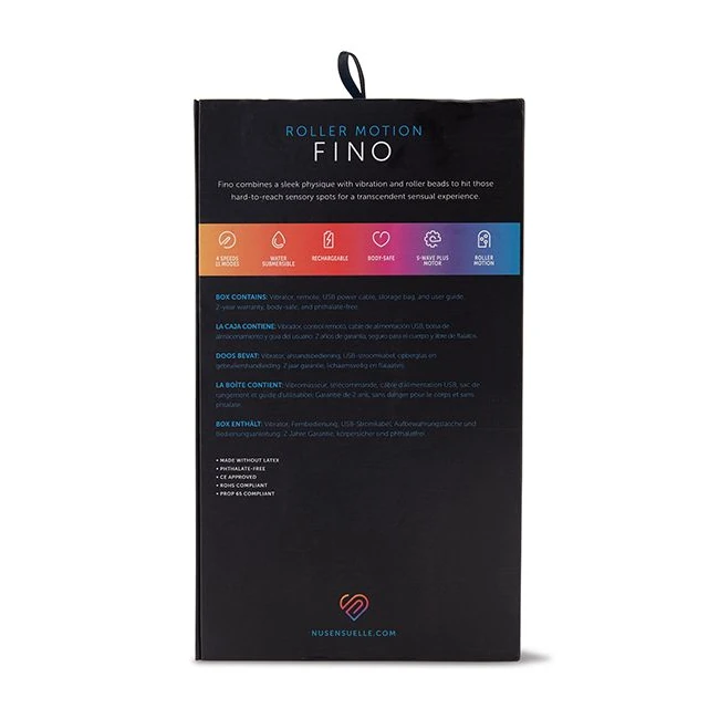 Sensuelle Fino Roller Motion Plug Ultra Violet - Introducing the Sensuelle Fino Roller Motion Plug Ultra Violet