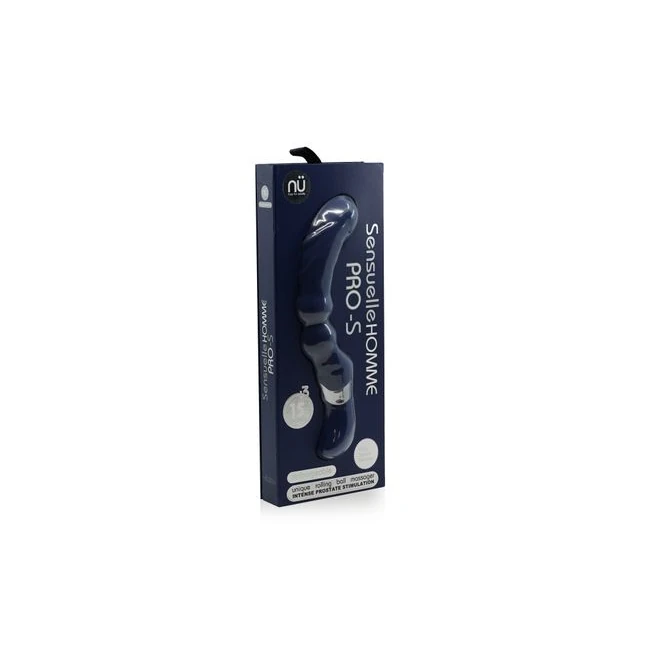 Sensuelle Homme Pro-s Prostate Massager Navy Blue - Power & Performance