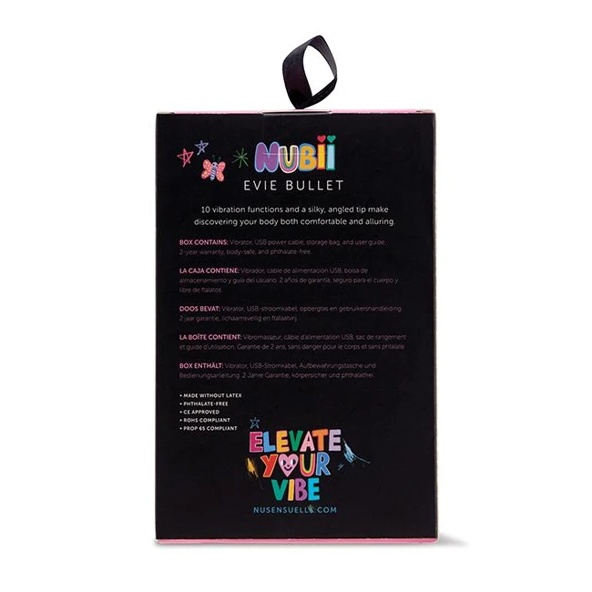 Sensuelle Nubii Evie Bullet - Vibration Modes and Features