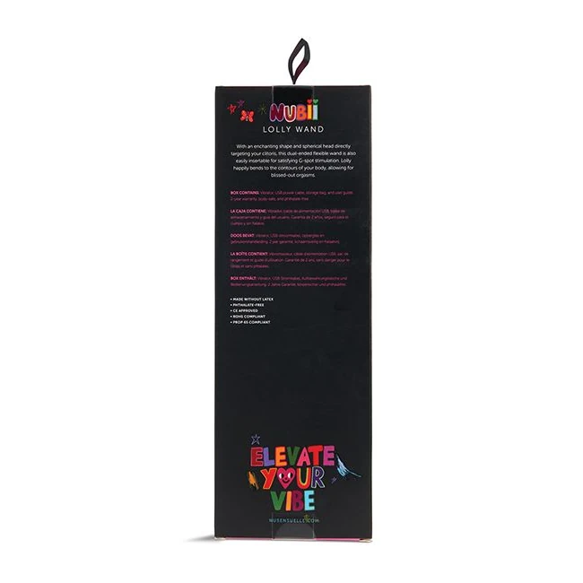 Sensuelle Nubii Lolly Wand - Additional Features