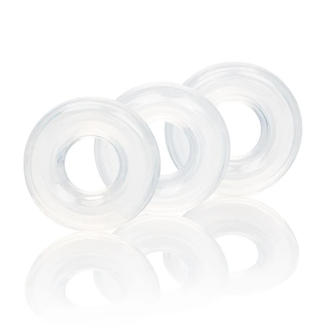 Set of 3 Silicone Stacker Rings - Key Details