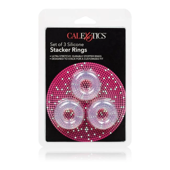 Set of 3 Silicone Stacker Rings - What Stands Out