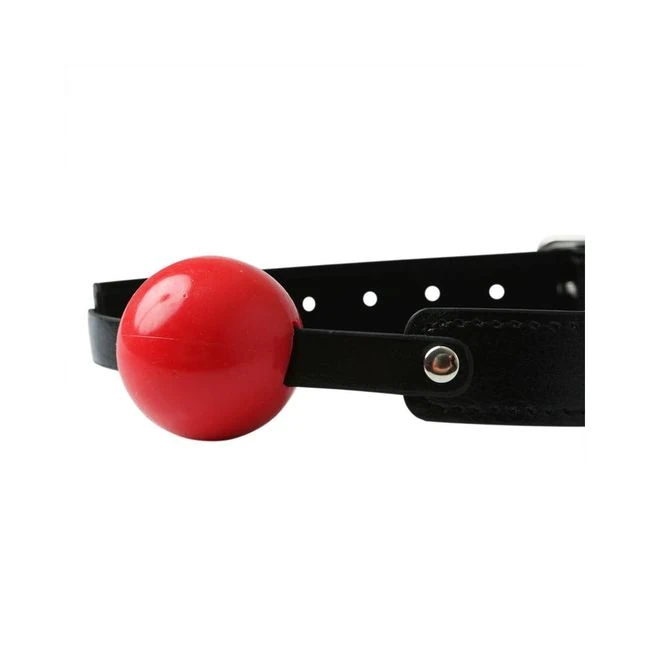 Sex and Mischief Solid Red Ball Gag O/s - Build & Quality