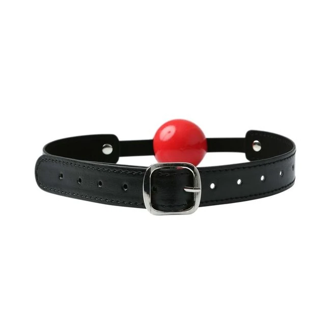 Sex and Mischief Solid Red Ball Gag O/s - Hardware & Fasteners