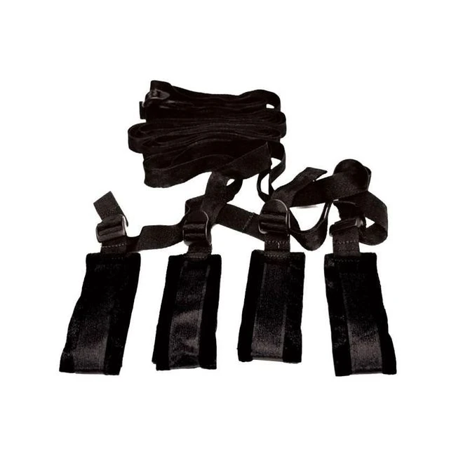Sex & Mischief Bed Bondage Restraint Kit - Comfort & Fit