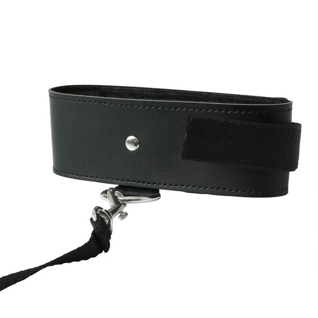 Sex & Mischief Black Leash & Collar - Comfort & Fit