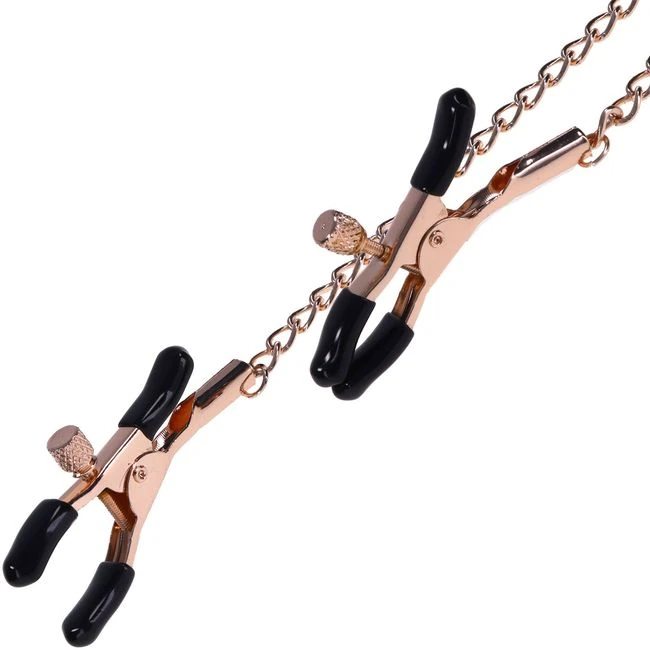 Sex & Mischief Brat Charmed Nipple Clamps - Hardware & Fasteners
