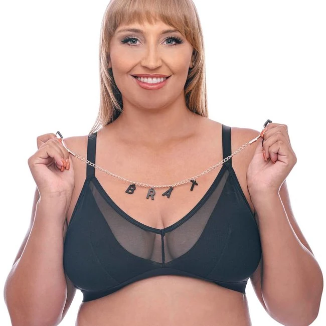 Sex & Mischief Brat Charmed Nipple Clamps - Comfort & Fit