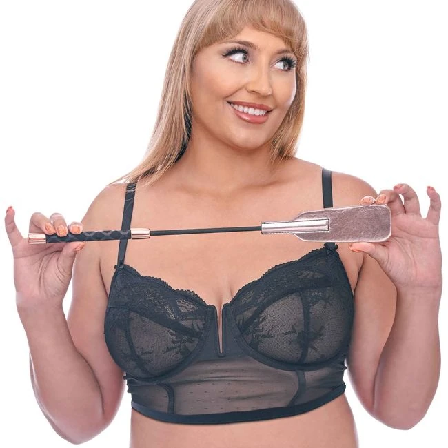 Sex & Mischief Brat Crop - Hardware & Fasteners