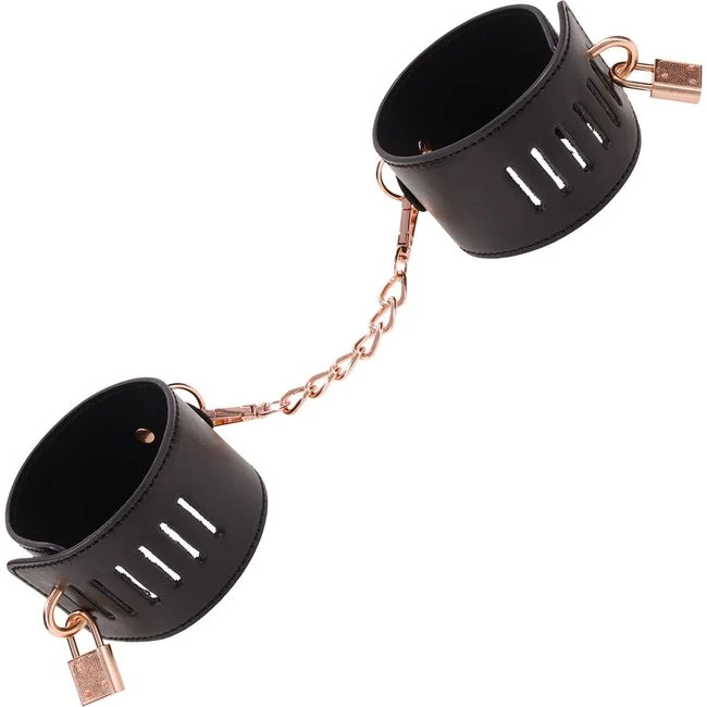 Sex & Mischief Brat Locking Cuffs - Hardware & Fasteners