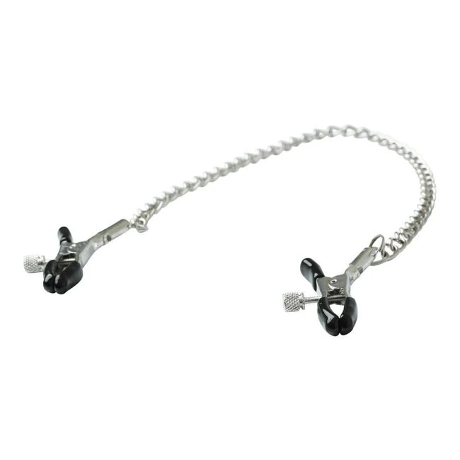 Sex & Mischief Chained Nipple Clamps - Hardware & Fasteners