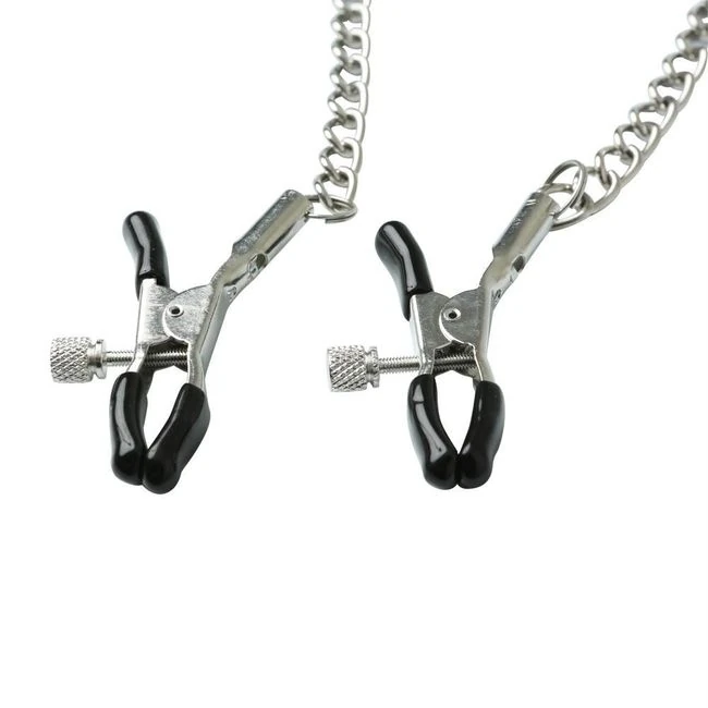 Sex & Mischief Chained Nipple Clamps - Comfort & Fit