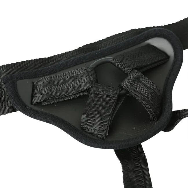Sex & Mischief Entry Level Strap on Black - Shape & Texture