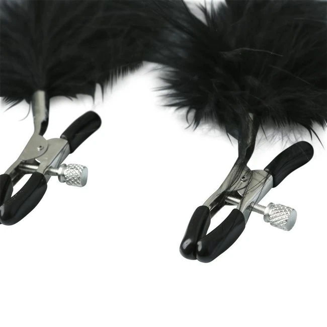 Sex & Mischief Feathered Nipple Clamps - Build & Quality