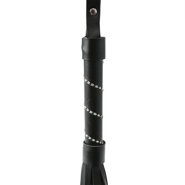 Sex & Mischief Jeweled Flogger - Hardware & Fasteners