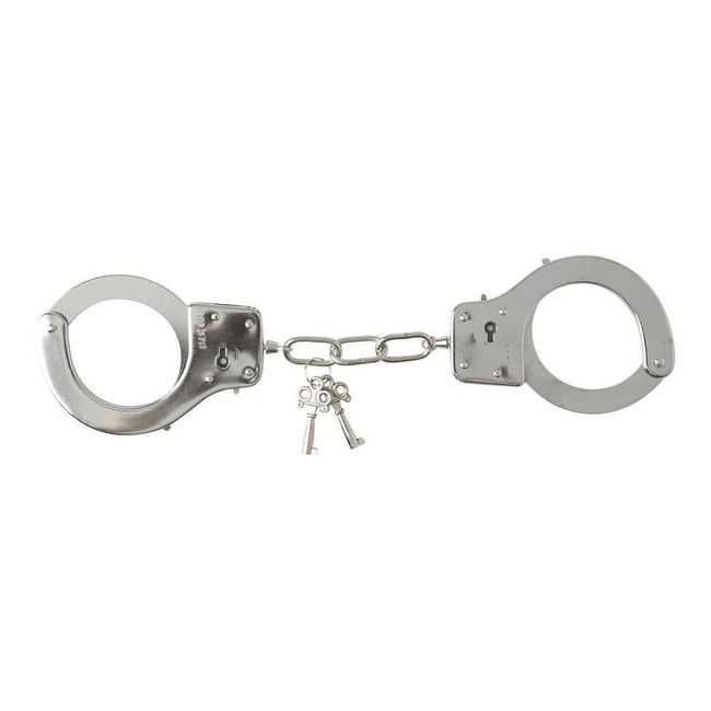 Sex & Mischief Metal Handcuffs Nickel Free - Comfort & Fit