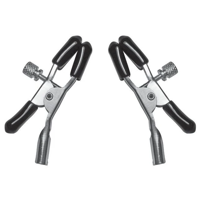 Sex & Mischief Nipple Clips - Solid Metal Build With Adjustable Tension