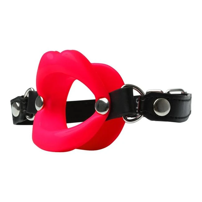 Sex & Mischief Silicone Lips - Red or Pink, Same Construction Throughout